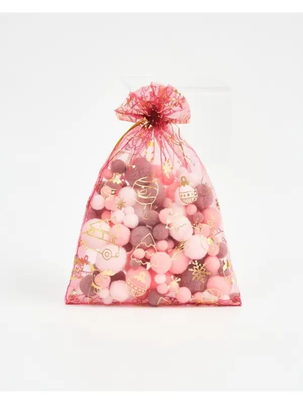 Мешочек подарочный органза «Новогоднее настроение», 16 × 24 см Мешочек подарочный органза «Новогоднее настроение», 16 × 24 см