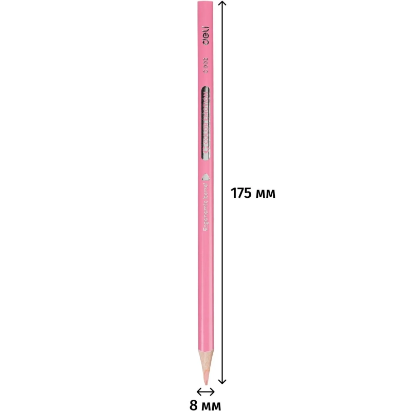 Карандаши цветные Deli Color Emotion EC00230 3-гран. липа 36цв/наб