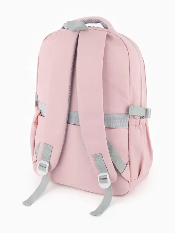 Рюкзак школьный &laquo;Котик&raquo;, для девочки, 33&times;14&times;47 см, розовый