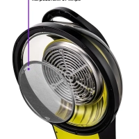 Аэрогриль с чашей КТ-2243 - 7.5 л - 1400 Вт Аэрогриль с чашей КТ-2243 - 7.5 л - 1400 Вт