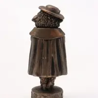Фигурка декоративная &laquo;Деловой баран&raquo;, 11&times;4 см, бронза