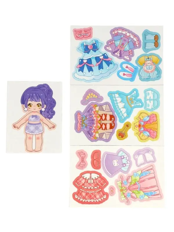 Магнитный набор &laquo;Модница&raquo; блестящий