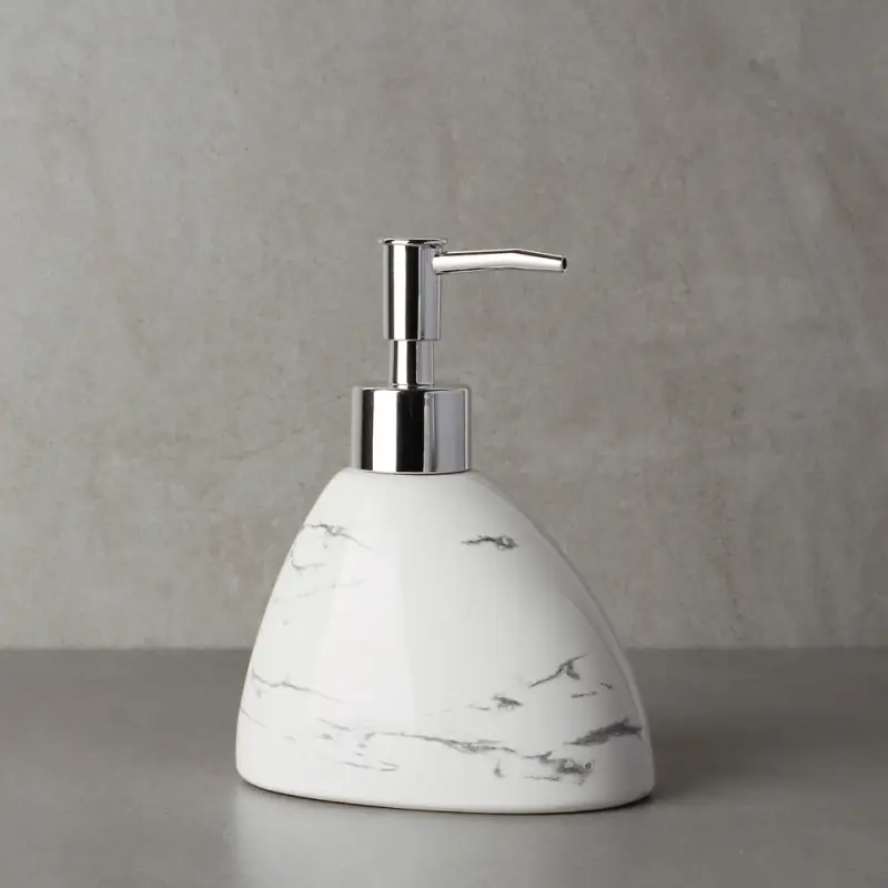 VETTA Дозатор для жидкого мыла Marble, керамика, 2 цвета