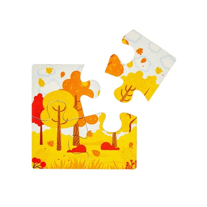 Пазл для малышей «Времена года» размер 1 картинки: 10×10×1,4 см Пазл для малышей «Времена года» размер 1 картинки: 10×10×1,4 см