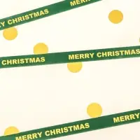 Пленка упаковочная новогодняя для цветов, 57×57 см, зелёная