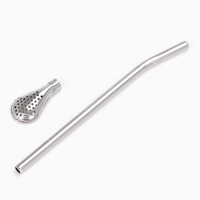 Калабас для чая Мате 250 мл и бомбилья, набор для приготовления, черный Калабас для чая Мате 250 мл и бомбилья, набор для приготовления, черный