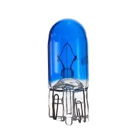 Галогенная лампа для авто Cartage BLUE, T10, W5W, 12 В, 5 Вт, набор 10 шт.