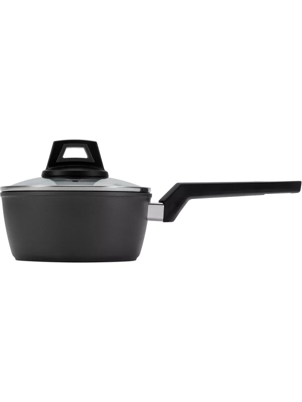 Ковш сотейник со стеклянной крышкой 16 см Graphit-16SP 1,6 л Ковш сотейник со стеклянной крышкой 16 см Graphit-16SP 1,6 л