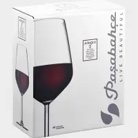 Набор бокалов Paşabah&ccedil;e Allegra, 500 мл, 2 шт., стекло, прозрачный