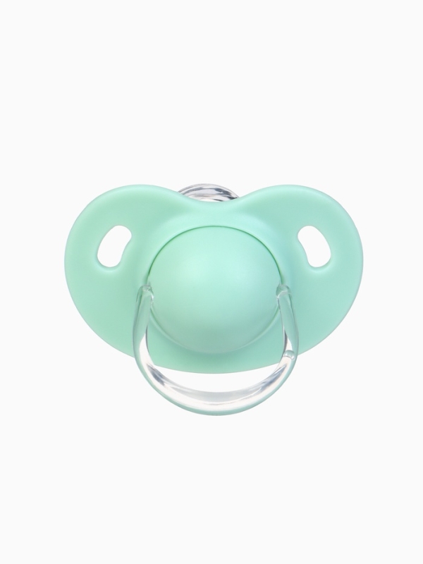 Соска-пустышка ортодонтическая, силикон, от 6 мес., с колпачком, цвет голубой микс Соска-пустышка ортодонтическая, силикон, от 6 мес., с колпачком, цвет голубой микс