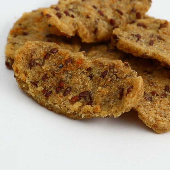 Лакомство для собак натуральное PetLab: Крекеры из трески с семенами льна, 40 г. Лакомство для собак натуральное PetLab: Крекеры из трески с семенами льна, 40 г.