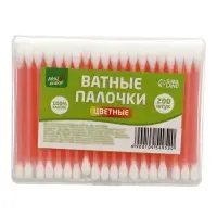 Ватные палочки &laquo;Мой выбор&raquo;, 200 шт. МИКС