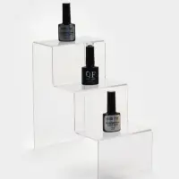 Подставка горка 3 ступеньки, 12&times;21&times;21 см, оргстекло 3 мм