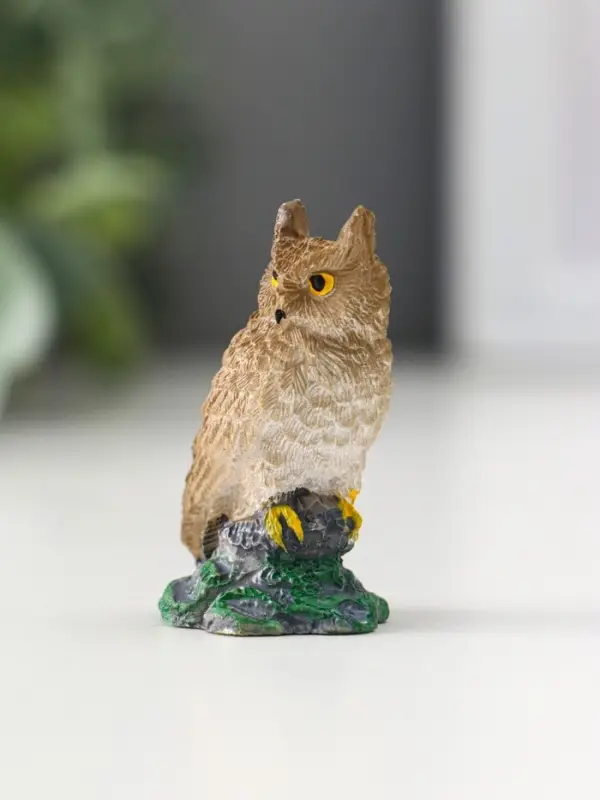 Фигурка полистоун &laquo;Лесной филин&raquo;, 2&times;2.7&times;4.7 см