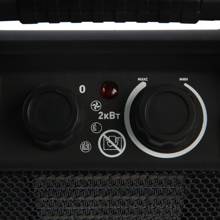 Тепловая пушка MAXPILER MEH-2000, электрическая, 1000/2000 Вт, 139 м3/ч, до 20 м2 Тепловая пушка MAXPILER MEH-2000, электрическая, 1000/2000 Вт, 139 м3/ч, до 20 м2