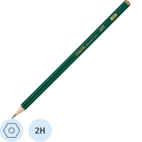 Карандаш чернографитный Art, 2H, шестигр, б/ласт