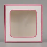 Коробка подарочная самосборная с окном &laquo;Для тебя&raquo;, 13&times;13&times;3 см