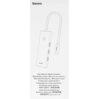 Разветвитель USB Baseus UltraJoy 6-Port Sp.Grey Type-C B00052807813-00