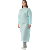 Халат хирург. стер., L (50-52), Стандарт+, (пл 40,&nbsp;смс) 1шт./уп