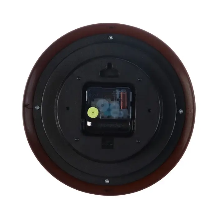 Часы настенные классические &laquo;Розы&raquo;, бесшумные, плавный ход, d=21 см, коричневые, от батарейки 1&times;АА