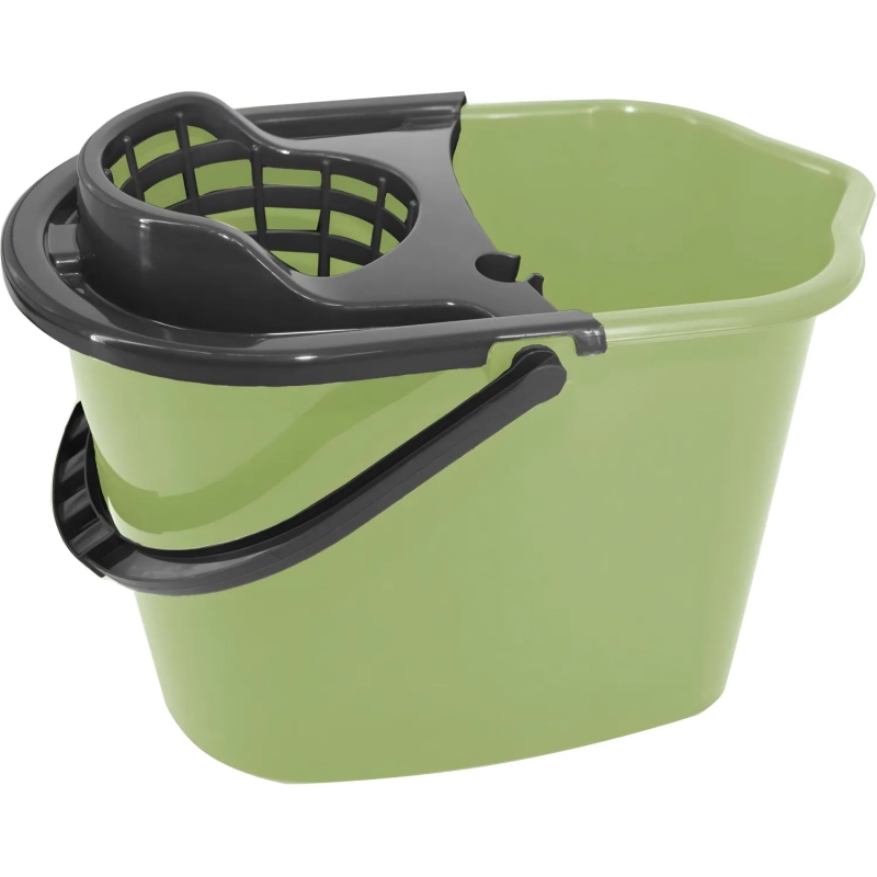 Ведро с отжимом YORK 10 литров прямоугольное 070020