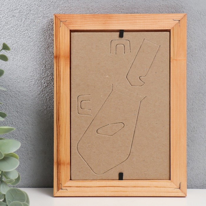 Фоторамка дерево 10х15 см, пр. №6, орех Фоторамка дерево 10х15 см, пр. №6, орех