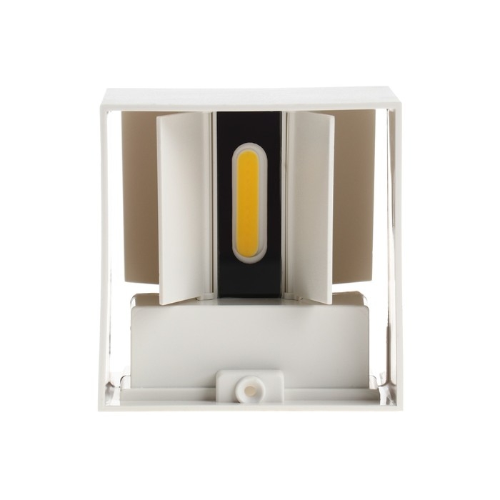 Светильник фасадный «Куб», FSD-063, 6 Вт, 3000К, регулир. луч, IP65, 220 В, пластик, белый 1008423 Светильник фасадный «Куб», FSD-063, 6 Вт, 3000К, регулир. луч, IP65, 220 В, пластик, белый 1008423