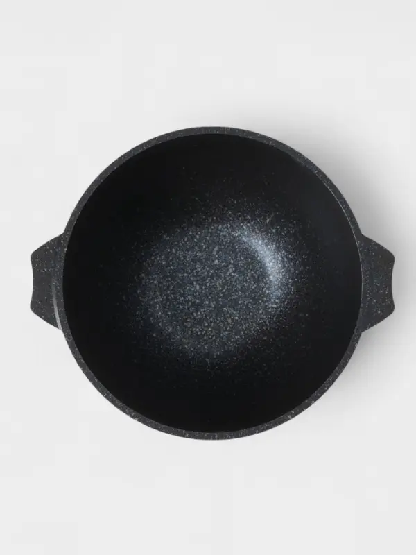 Казан Мечта &laquo;Гранит Star&raquo;, 5 л, литые ручки, антипригарное покрытие, стеклянная крышка, литой алюминий, тёмно-синий