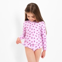 Купальник детский KAFTAN "Арбуз", рост 98-104 см, розовый