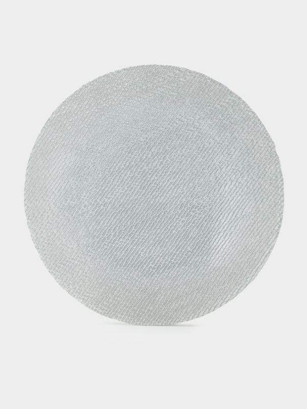 Тарелка подстановочная "Cotton" 33 см, цвет серебристый