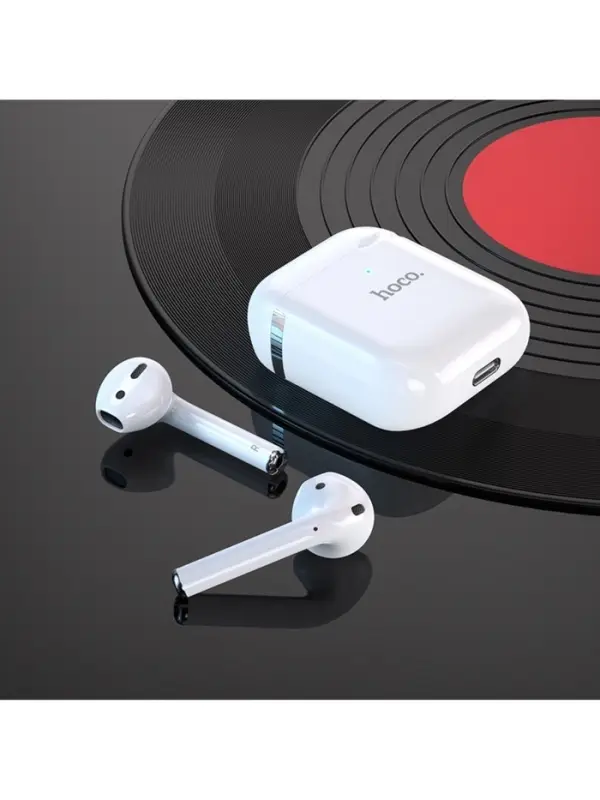 Наушники беспроводные Hoco EW06, TWS, вкладыши, Bluetooth 5.1, 35/300 мАч, белые