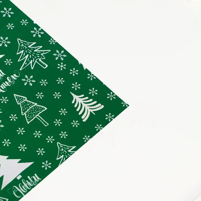 Плёнка упаковочная голография «Лес», 100 х 70 см