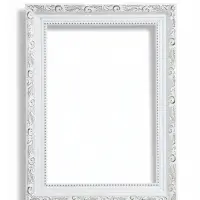 Рама для картин и зеркал Artex Bray, 21&times;30 см, белый с золотом