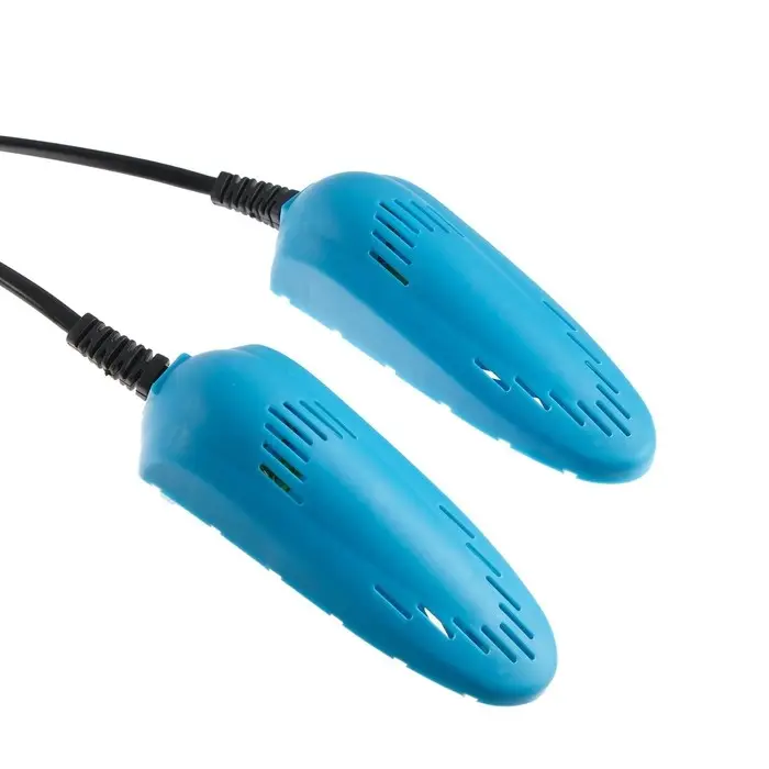 Сушилка для обуви Luazon LSO-08, 11 см, детская, 12 Вт, с индикатором, синяя