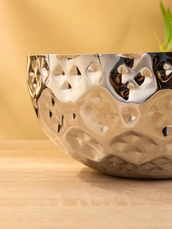 Миска гранёная, 25×25×12.5 см, нержавеющая сталь Миска гранёная, 25×25×12.5 см, нержавеющая сталь