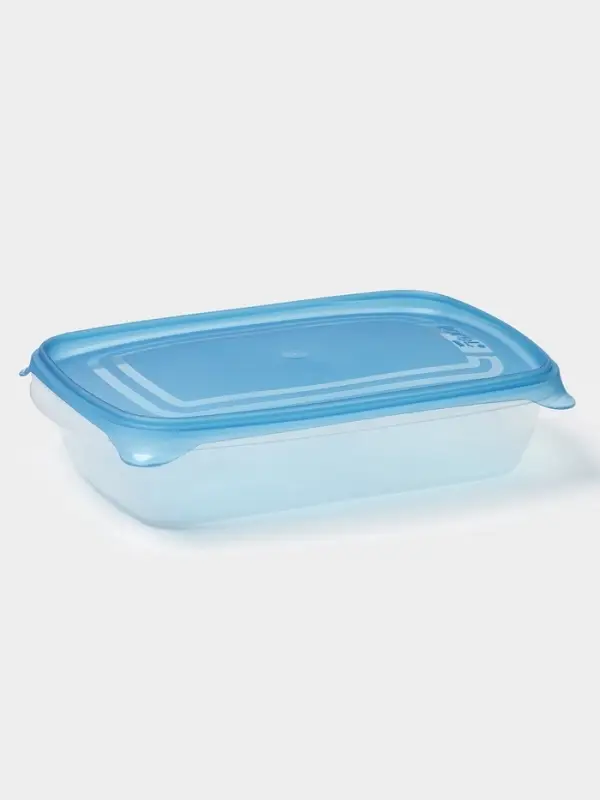 Набор контейнеров для хранения еды Darel plastic &laquo;Трио&raquo;, 3 шт., 700 мл, пластик, прозрачный, крышка МИКС