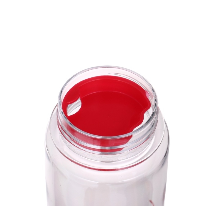 Бутылка для воды, 500 мл, My bottle, 19.5 х 6 см, чехол в комплекте, красная Бутылка для воды, 500 мл, My bottle, 19.5 х 6 см, чехол в комплекте, красная