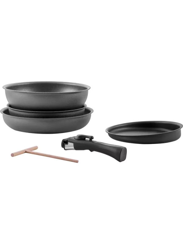 Набор сковород EasyKeep-6D со съемной ручкой
