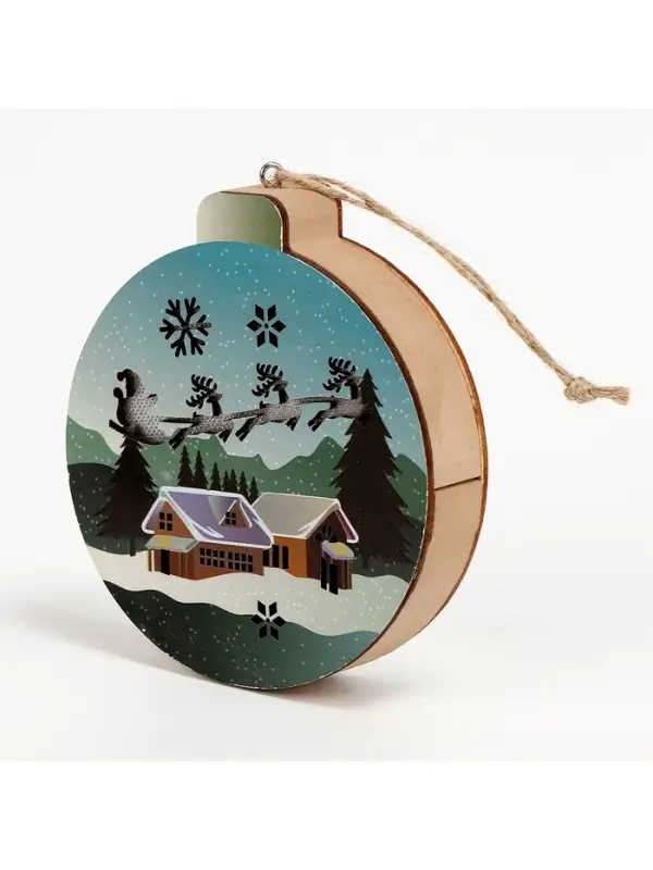 Декор с подсветкой &laquo;В ожидании чуда&raquo;, 12&times;11&times;2.5 см