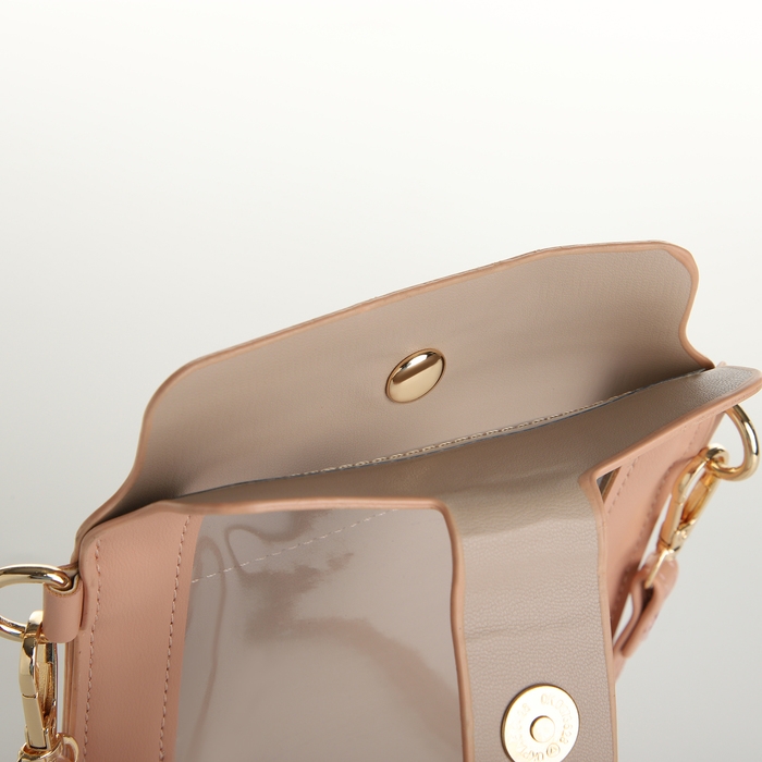 Сумка женская, кросс-боди, на магните, цвет розовый Сумка женская, кросс-боди, на магните, цвет розовый