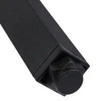 Подставка для цветов &laquo;Лофт&raquo;, 30&times;30&times;46 см, металлическая, чёрная