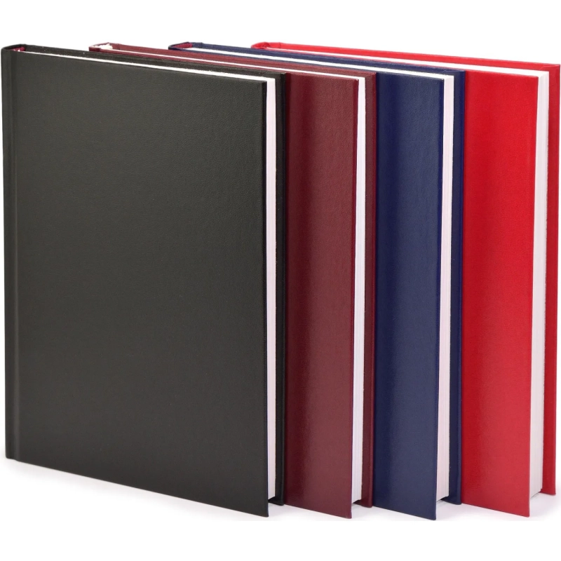 Ежедневник недатированный А5+, 136л,  IDEAL NEW   красный  3-122/06