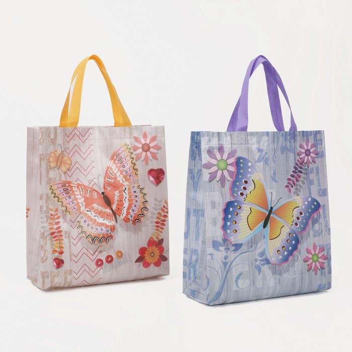 Сумка хозяйственная без застёжки, цвет МИКС Сумка хозяйственная без застёжки, цвет МИКС