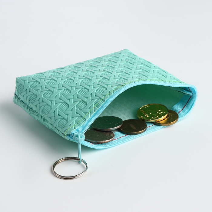 Кошелёк женский на молнии, цвет зелёный Кошелёк женский на молнии, цвет зелёный