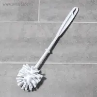 Ёршик для унитаза BEROSSI Breeze, 7×7×35 см, цвет снежно-белый Ёршик для унитаза BEROSSI Breeze, 7×7×35 см, цвет снежно-белый