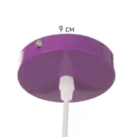 Светильник Edward, 1&times;40 Вт, Е27, 38&times;38&times;25 см, фиолетовый