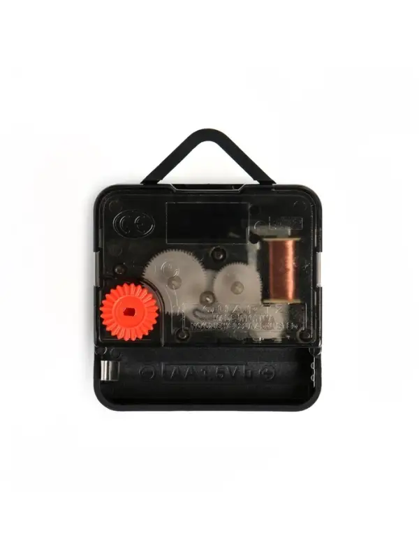 Часовой механизм со стрелками &laquo;Соломон-16&raquo;, плавный ход, шток 16 мм, стрелки 90/120/115 мм, золотистые