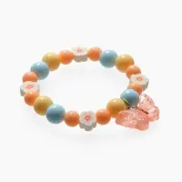 Браслет детский &laquo;Выбражулька. Бабочка с бусинами&raquo;, d=6 см, разноцветный