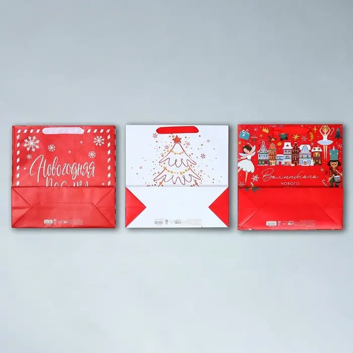 Набор пакетов ламинированных «Снежного Нового года» Набор пакетов ламинированных «Снежного Нового года»