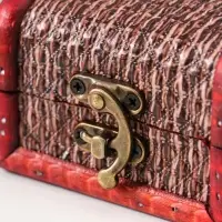 Шкатулка для украшений &laquo;Сундучок. Плетёнка&raquo;, дерево, 6.3&times;8.8&times;6.5 см